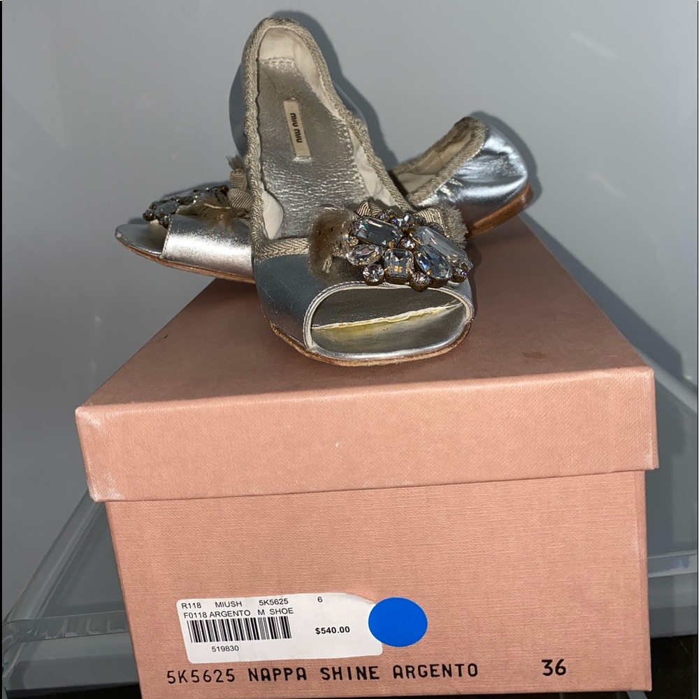 Women’s sliver flats